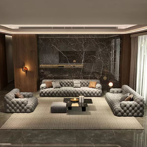 Canapé 6 places de luxe léger nordique minimaliste Nouveaux designs Ensemble de canapés d'angle modernes <span class=keywords><strong>en</strong></span> forme de U Meubles de salon Canapé sectionnel - Product Image 3