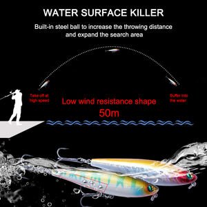 เบ็ดตกปลาแบบแท่งสติกเกอร์75มม./7กรัมเหยื่อ3D เงางาม6 # ตะขอแหลมจากโรงงานขายส่ง - Product Image 6