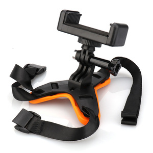 Soporte de barbilla compatible para casco de motocicleta, soporte fijo para <span class=keywords><strong>teléfono</strong></span> para equipo de conducción, para GoPro13 - Product Image 5