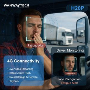 Caméra embarquée 4G pour camions et taxis, ADAS, GPS, double caméra avant et arrière, WiFi, visualisation en direct, plateforme de gestion de flotte, moniteur <span class=keywords><strong>enregistreur</strong></span> - Product Image 6