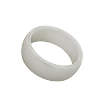 Sep. Promotion Bague en céramique noire de haute qualité 8MM Style classique Bijoux de mode pour femmes pour cadeau de fiançailles de mariage