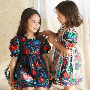 Nuevos Productos, Vestidos de Fiesta para Niñas, Diseño Floral, Modelo Infantil, Compra Directa de China - Product Image 3