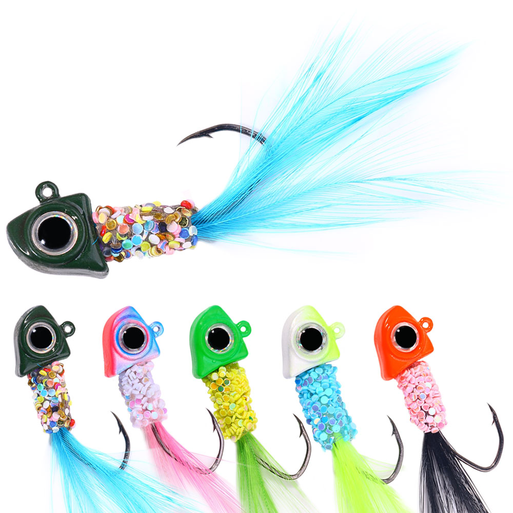 Lot De 10 Hameçons Pêche Acier Carbone - Lame Solide Pour Leurre - Pêche Eau Salée - Neuf