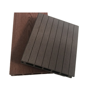 Vente en gros de plancher de terrasse en plastique en bois WPC de Chine produits chauds avec forme carrée et <span class=keywords><strong>technique</strong></span> brossée - Product Image 1