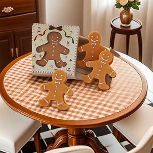 Natural Soy Wax Christmas Scented <b>Candle</b> Cute Gingerbread Man <b>Candle</b> Factory Custom Holiday Home Decoration <b>Gift</b> - Product Image 4