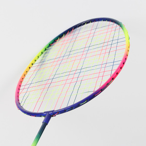 <span class=keywords><strong>Raquette</strong></span> de <span class=keywords><strong>badminton</strong></span> en acier coloré DECOQ à prix avantageux pour les joueurs professionnels - Product Image 6