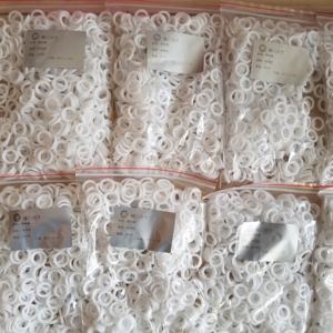 Высокотемпературное и коррозионно-стойкое белое пластиковое уплотнительное кольцо PTFE прокладка Tetrafluoro маленькая прокладка - Product Image 4