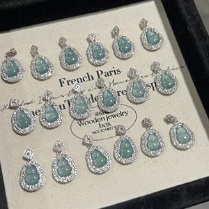 Collier en argent sterling S925 avec pendentif fin en argent super immortel et polyvalent, design papillon volant, collection Qixi - Product Image 3