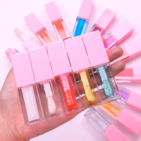 Huile pour les lèvres personnalisée OEM en gros avec logo personnalisé huile gloss hydratante et imperméable aromatisée mignon pour les lèvres