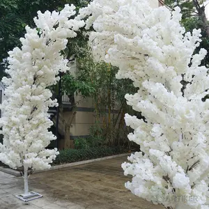 Wedding Big Arch White Color Cherry Blossom Tree Decoration Wedding Event