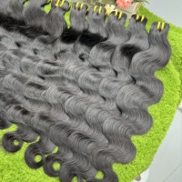 Lots de tissages de cheveux humains vierges non traités, qualité 12A, 100% naturels, vietnamiens, cuticules alignées, ondulation naturelle
