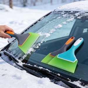 Limpiacristales Ecológico Multiusos con Cuchillas de Repuesto de Silicona <span class=keywords><strong>para</strong></span> Limpiar Ventanas, Inodoros, Parabrisas y Vidrios - Product Image 5