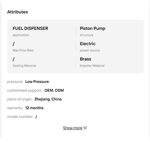 Pompe à piston électrique P60 220V pour distributeur de GPL 1,5 CV Aluminium 43LPM Précision 0,3% Personnalisée Industrielle - Product Image 6