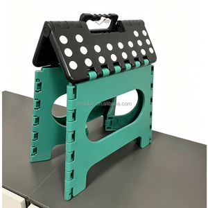 <span class=keywords><strong>Taburete</strong></span> Plegable Ligero de Fábrica con Asa Móvil, <span class=keywords><strong>Taburete</strong></span> Plegable de 9 Pulgadas con Estructura de Bloqueo para Niños y Adultos - Product Image 5