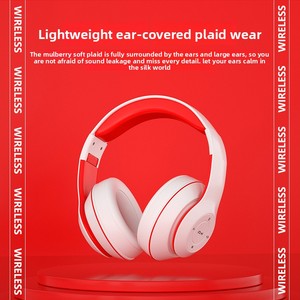Estilo universitario inalámbrico para auriculares Bluetooth Venta caliente Heavy Bass Low Latency para juegos <span class=keywords><strong>Clases</strong></span> en línea Llamada - Product Image 6