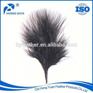 Venta caliente de moda hermosa de color 3-5 pulgadas sangre pluma marabú Turquía <span class=keywords><strong>Marabou</strong></span> - Product Image 4