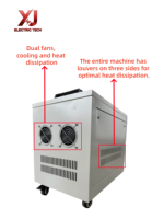 Transformateur de contrôle monophasé vers triphasé CE 220V 230V vers 380V, convertisseur de tension industriel, double ventilateur