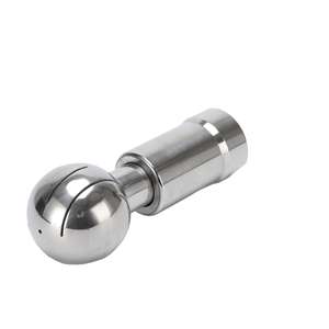 CHENGTONG Paslanmaz Çelik Hijyenik Gıda Sınıfı Parlak İpek Vidalı Döner Temizleme Topları Altıgen Başlı Özel Montaj Delikli CIP - Product Image 5