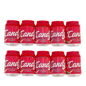 Proveedor de Latas de Refresco Transparentes de 3.5g |   Envase de Plástico de 100 ml con Caja, Etiqueta Holográfica de un Solo Color para Dulces - Product Image 6