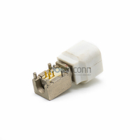 Conector Macho HSD de Alta Velocidad de 4 Pines, Código B, Montaje en PCB con Orificio Pasante para Antena de Radio de Coche