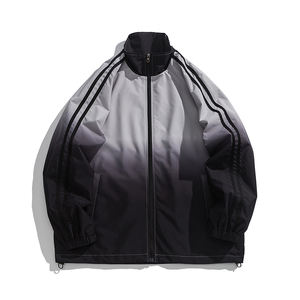 Chaqueta de Forro Polar con Cremallera Larga, Personalizada con Logotipo ODM, Informal, para Invierno, Resistente al Viento, con Capucha, de Fibra de Bambú, Cómoda - Product Image 1