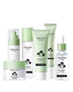Private Label Skin Care Set <b>Centella</b> Soothing Repair <b>Serum</b> Facial Set Skin Care - Product Image 1