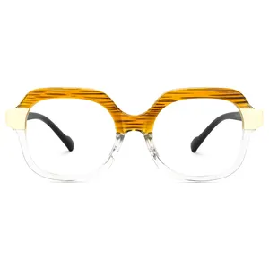 TR 90 Multi Colors Mittelgroße runde Brille Rahmen Brillen optische Lünette