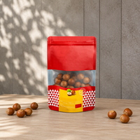Sacs en plastique refermables avec fermeture éclair, personnalisables avec logo, couleur au choix, pour aliments, chocolat, biscuits, bonbons, collations, BOPP/PE/AL, résistants à l'humidité, pochettes verticales
