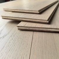 Commercial Engineered Timber Flooring 15mm Multilayer Smooth Natural European White Oak Solid Hardwood Wood Flooring