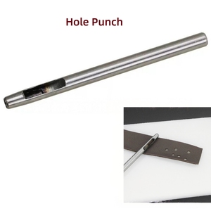 Juego de Herramientas para Colocar Ojetes Pequeños, Punzón Rizado de 1.0/1.5/2.0/2.5mm sin Arandela para Ropa de Muñecas y Manualidades DIY (Kit de Punzones Metálicos) - Product Image 5