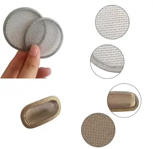 Etching Discs Ss304 Disc Spot Welded Wire Stainless Round Coffee Metal Mesh Screen Filter Disk