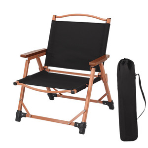 Silla Kermit Plegable Portátil Desmontable para Playa y Camping con Marco de Aluminio Ligero y Logotipo Personalizado - Product Image 1