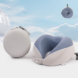 All'ingrosso regolabile di alta qualità ergonomico per auto aereo per dormire Memory Foam supporto a forma di U cuscino per il collo da viaggio - Product Image 3
