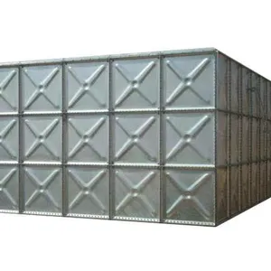 Panel de techo rígido 1,22 m * 1,22 m paneles gran oferta tanque de agua de acero prensado galvanizado