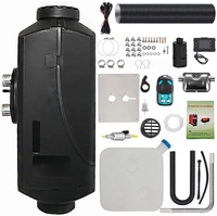 Chauffage au diesel 12V/24V 8KW, chauffage de stationnement diesel à air séparé 5L avec télécommande via application et écran LCD pour la maison