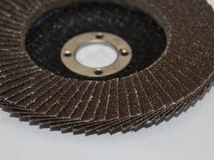 Disques abrasifs de qualité supérieure avec support en fibre de verre, <span class=keywords><strong>disque</strong></span> à lamelles en oxyde d'aluminium calciné de 4/4,5 pouces <span class=keywords><strong>pour</strong></span> le ponçage et l'utilisation avec une <span class=keywords><strong>meuleuse</strong></span> - Product Image 4