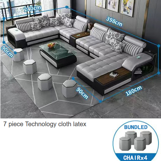 Grigio medio 7 pezzi (lattice)