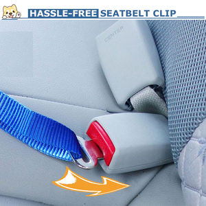 Hiphoppet ayarlanabilir evrensel <span class=keywords><strong>Pet</strong></span> emniyet kemeri moda stil dayanıklı naylon araba koltuğu tasma köpek kedi emniyet kemeri için evcil hayvan göğüs tasması - Product Image 4