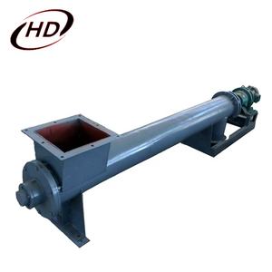 Su misura inclinato in acciaio al carbonio materiali alla rinfusa coclea trasportatore alimentatore per Silo di cemento - Product Image 2