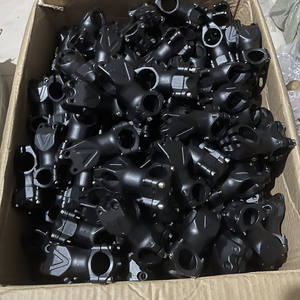 Bicycle Stem 25.4mm Steerer <b>Tube</b> Aluminum Black Durable Mountain <b>Bike</b> Road <b>Bike</b> Fixed Gear Balance <b>Bike</b> Handlebar Clamp - Product Image 5