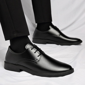Zapatos de Cuero para Hombre con Suela Suave, Estilo Británico, Formales para Negocios, Casuales para Bodas y Trabajo - Product Image 3