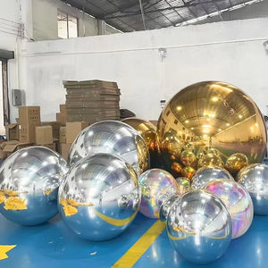 Ballon miroir gonflable Événements Fête Scène Club Boutique Décoration Publicité Miroir gonflable Boule PVC Boules brillantes colorées - Product Image 4