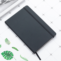 Cuaderno de cuero de bolsillo personalizado 2025 A5 con logotipo en relieve Tapa dura de alta calidad Estilo impreso en stock a la venta Barato