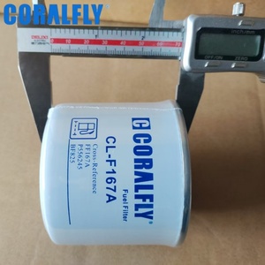 ชิ้นส่วนเครื่องยนต์ดีเซลกรองน้ำมันเชื้อเพลิง FF167A P556245 BF825 SN001 P917x สำหรับรถบรรทุก - Product Image 3