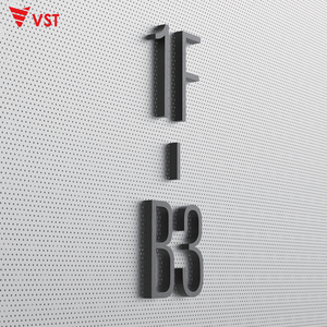 Vst 3D Tường kim loại thủ công nghệ thuật 3D logo cà phê số 3D <span class=keywords><strong>Chrome</strong></span> quảng cáo chải kim loại dấu hiệu - Product Image 6