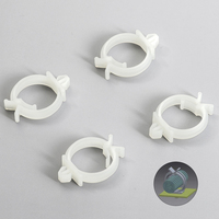 Plastique Nylon Snap in Push Mount Verrouillage Câble Gestion des fils Organisateur de câbles Pince de serrage de câble Selle ronde