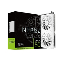 Nouvelle Carte Graphique 2025 RTX 5060 TI 8 Go 16 Go GDDR7 Blanche NEBULAE OC avec Ventilateur de Refroidissement MXM PCI Express pour Ordinateur de Bureau et Station de Travail Gaming