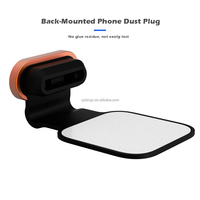 Nouvelle conception de bouchon anti-poussière en alliage d'aluminium pour téléphone portable, type C USB C Lightning, pour smartphones et tablettes