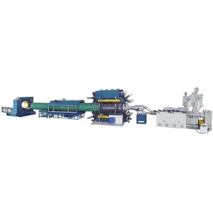 jwell machine pipe extrusion mac JWELL Vertical Type Double Wall Corrugated Pipe and PVC Ribbed Pipe Extrusion line