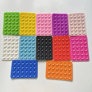 Hai mặt dính grippy silicon tường hút chân không cốc hút Pad Silicone điện thoại di động Grip núi chủ cho điện thoại di động - Product Image 6